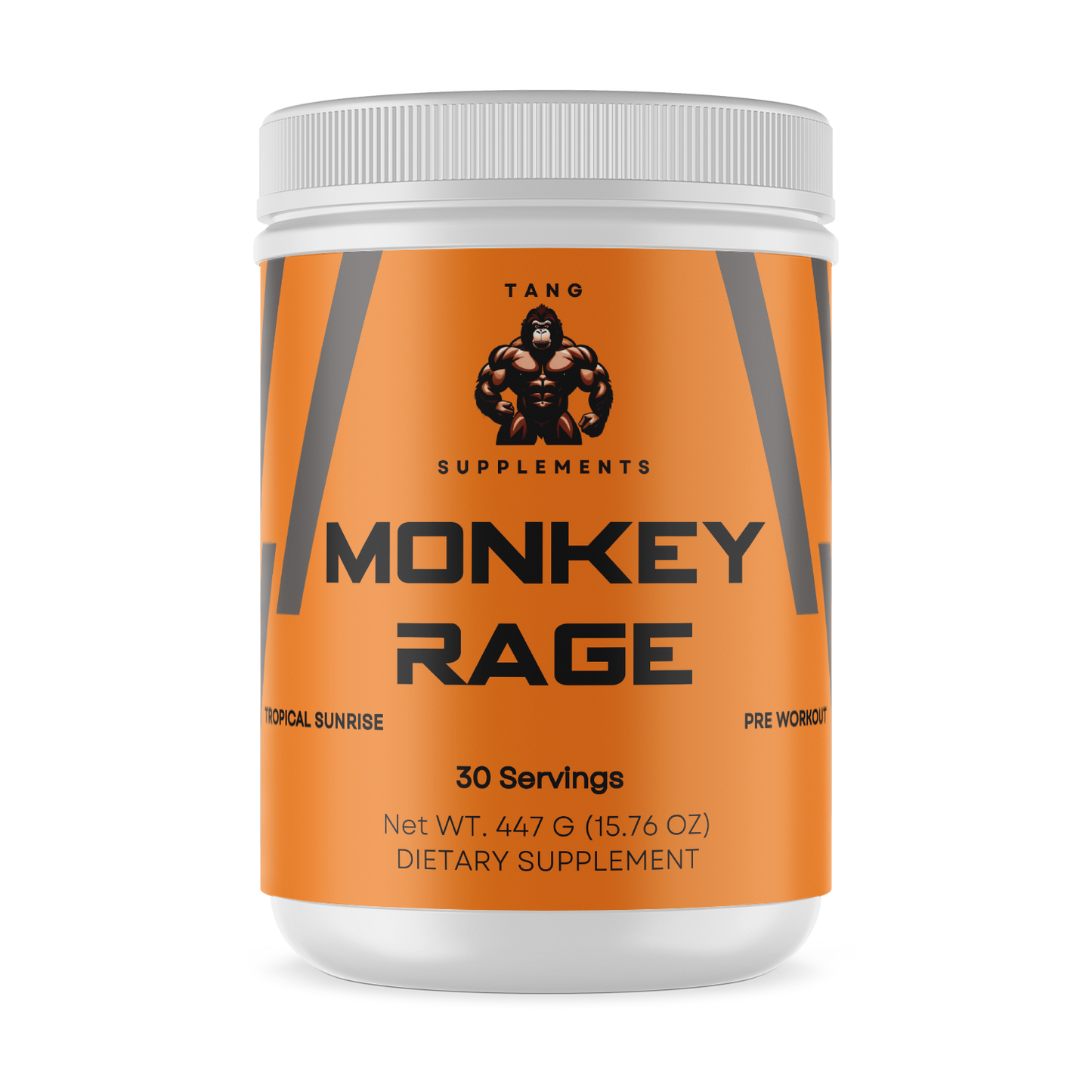 Monkey Rage - Pre Workout - Tropical Sunrise